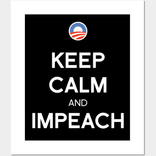 Keep Calm and Impeach Posters and Art